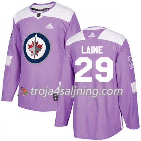 Winnipeg Jets tröja Patrik Laine 29 Adidas 2017-2018 Lila Fights Cancer Practice Authentic - NHL Tröjor Herr Winnipeg Jets tröja Patrik Laine 29 Adidas 2017-2018 Lila Fights Cancer Practice Authentic - NHL Tröjor Herr